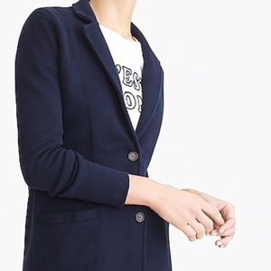 Black JCrew Sweater Blazer NWOT size XS